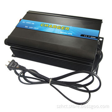 220 to 12V/30A Standard Lead-acid Battery Charger with Over-charging Protection